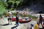 Canoeing on the Whanganui River